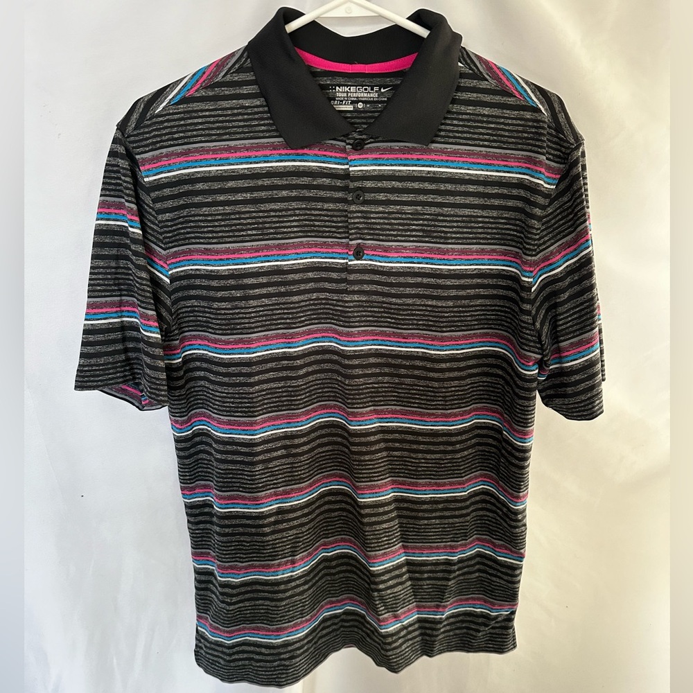 Nike Tour Performance Mens Medium Golf Polo Dri-Fit